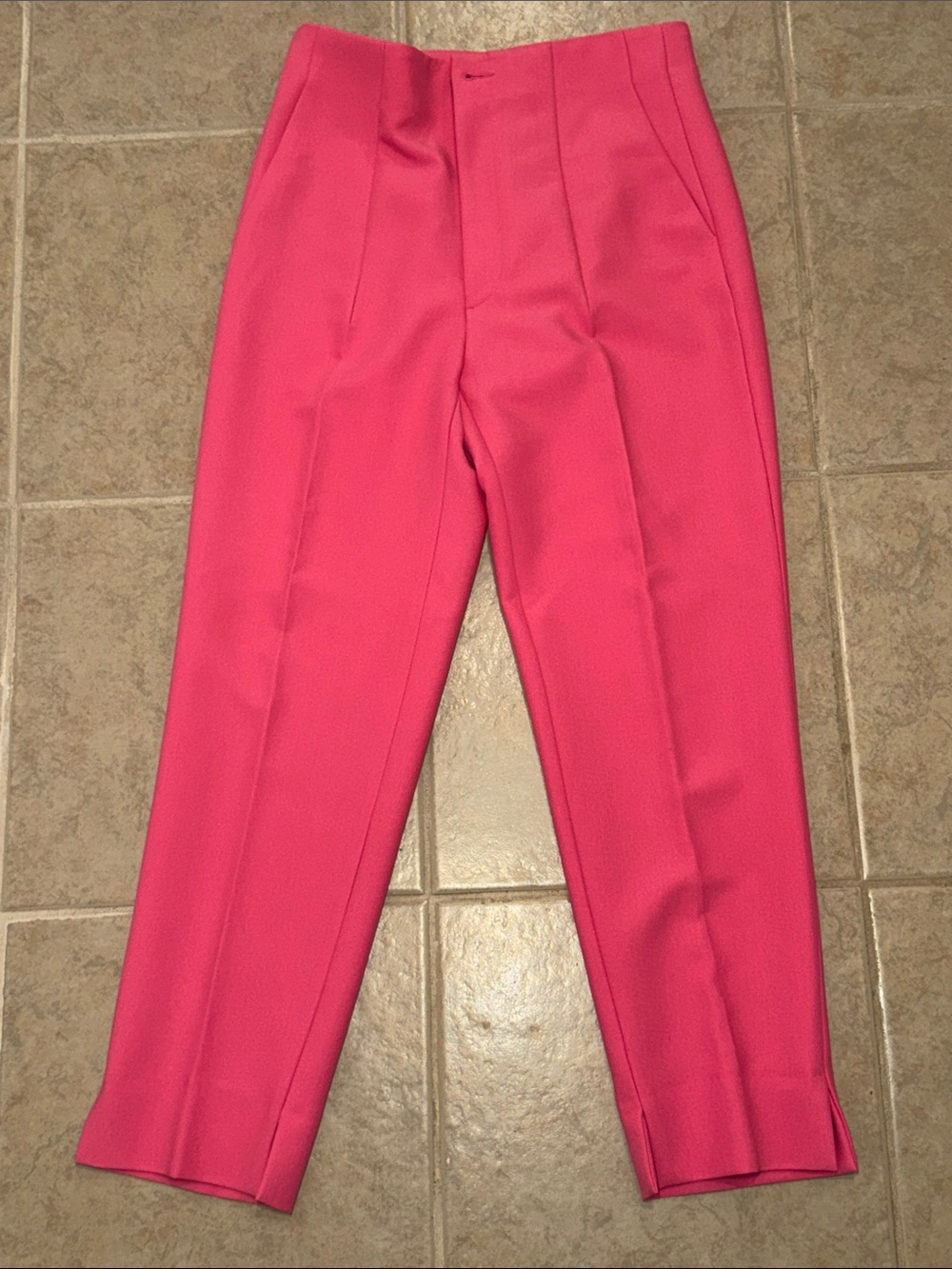 Zara Pink Tailored Trousers